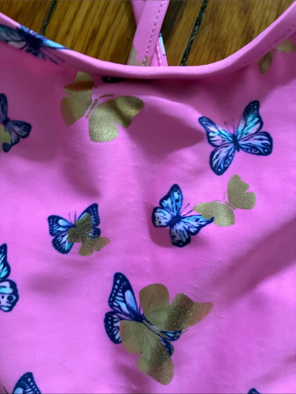 Girls One-Piece Butterfly Swimsuits